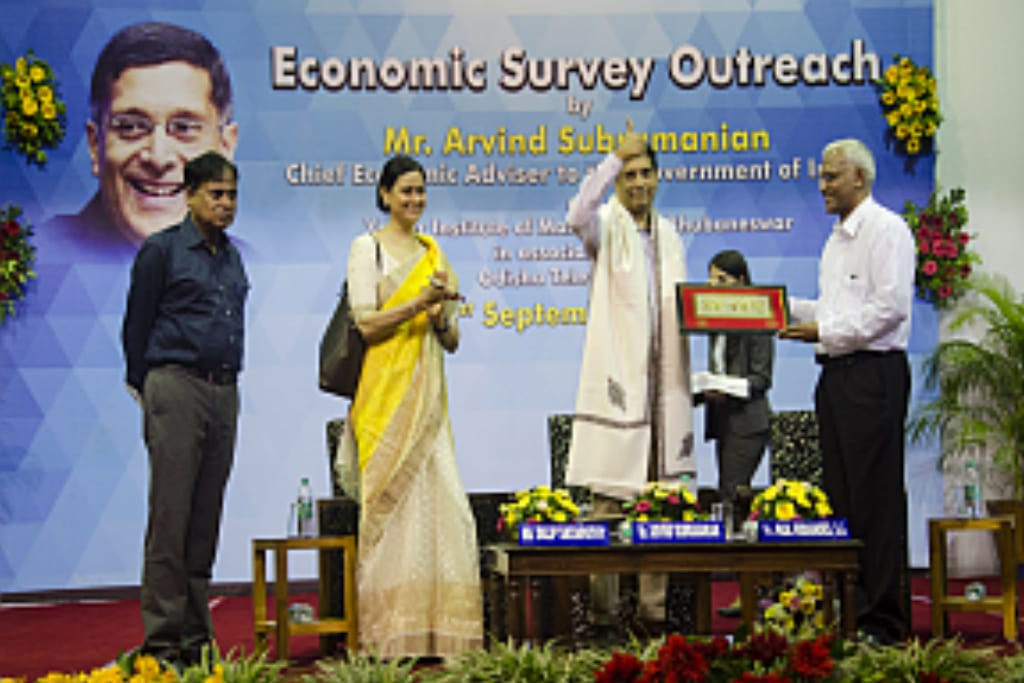 Shri. Arvind Subramanian Talk on “Economic Survey Outreach”