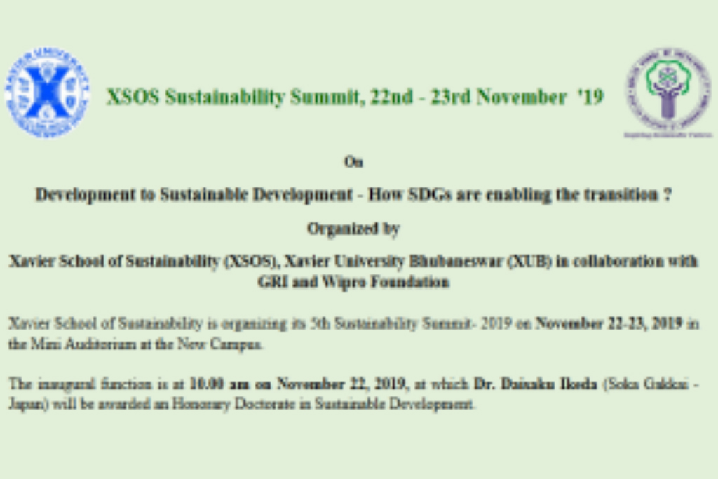 XSOS Sustainability Summit