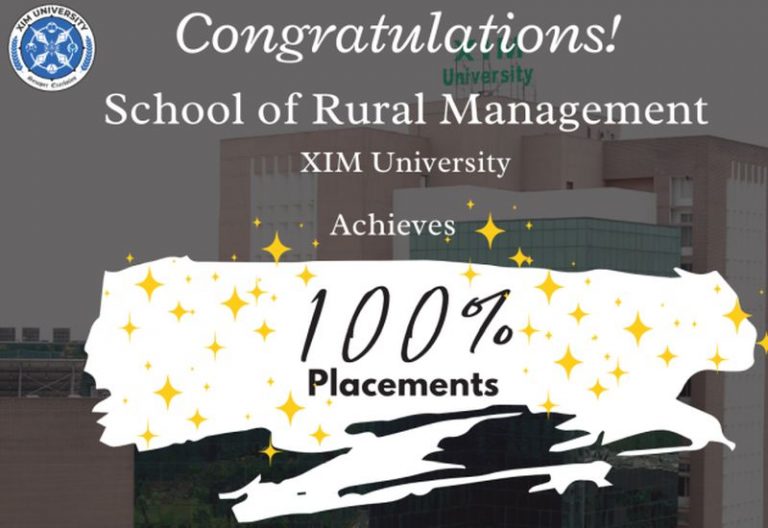 Rm Program MBA-RM Program Achieves 100% Placement - XIM University